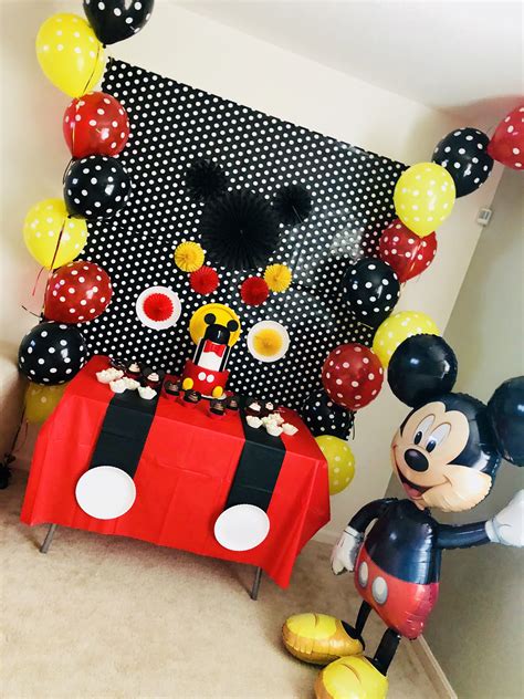 mickey mouse party decoration ideas